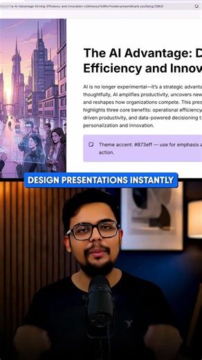 Create Presentations With AI | Microsoft PowerPoint Alternative #aitools #ai