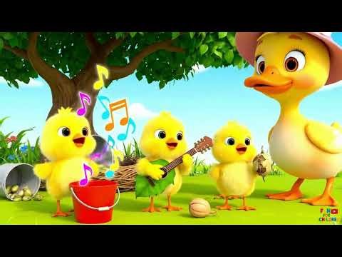 Five Little Chickies Sing, Dance & Play! | Happy Nursery Rhyme for Children