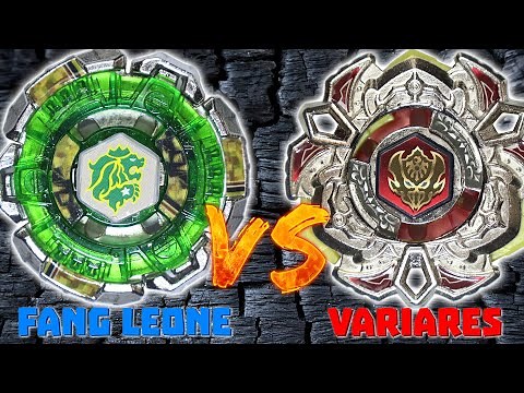 Beyblade 4D Metal Fury Battle - Fang Leone VS Variares - Beyblade Rapidity Unboxing