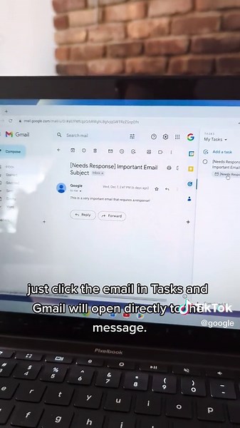 Keep track of important emails with Tasks and Gmail #googlequicktips #gmail #howto