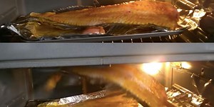 Viral video shows filleted fish jumping in oven