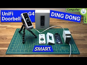Unifi G4 Smart Doorbell Unboxing and Setup for Ubiquiti Protect Camera CCTV system. part 2