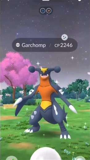 Shiny ✨ Garchomp caught in Pokemon go 🤯