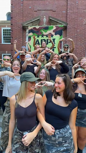 💚🖤🪖⭐️ #bethefirst #etagamma #alphadeltapi #adpi | Alpha Delta Pi-Austin Peay State University