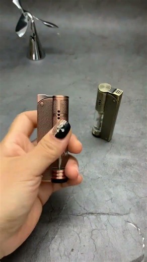 Unique Fidget Spinner Pocket Lighter with LED Lighting – Spin, Light & Relax!🔥💡