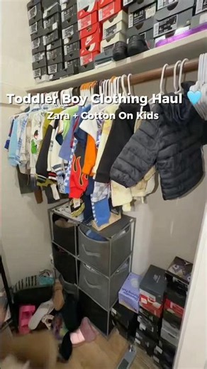 Toddler Boy Clothing Haul 🩵 | Zara + Cotton On Kids Finds 😭