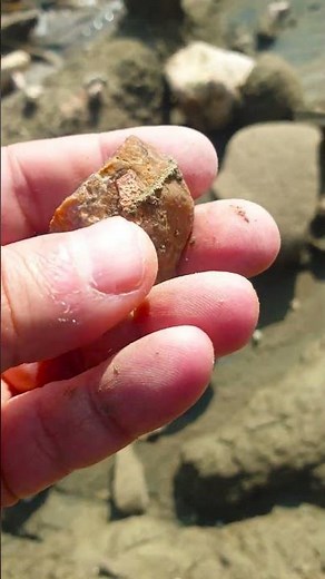 finding gemstones in outdoor