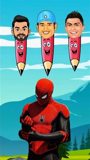 Spider Man Color Guess Challenge | Funny Wrong Color Short | Viral Comedy Video #cartoonshorts