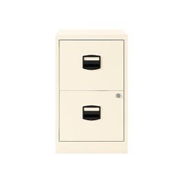 Bisley PFA Home Filer Two Drawer Filing Cabinet - Chalk