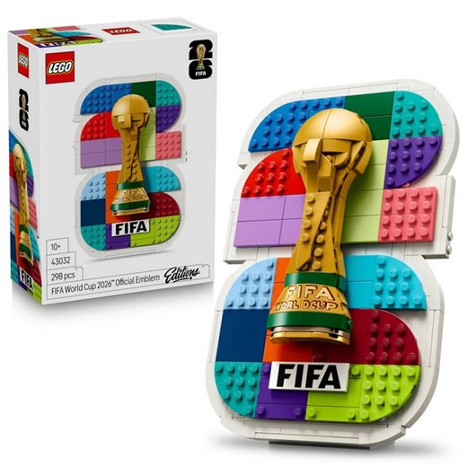 Buy LEGO Editions FIFA World Cup 2026 Official Emblem 43032 | LEGO | Argos