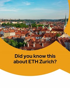 Nestled in the heart of Switzerland, ETH Zürich isn’t just surrounded by breathtaking Alps, it’s also a global hub for innovation and research! Here are a few fascinating facts about the university you probably didn’t know before. Which uni should we cover next? Let us know in the comments! #ETHZurich #UniFacts #StudyAbroad | QS World University Rankings | Facebook