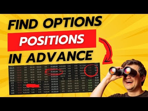 How Professionals Read Option Chain & Find Market Positions in Advance | Ezz Trader