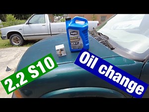 1997 Chevy S10 2.2 oil change