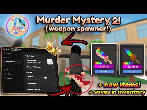 MM2 Weapon Spawner Script 2026! 🌊⛱️ SUMMER UPDATE DUPE + NEW CHROMAS | KEYLESS!
