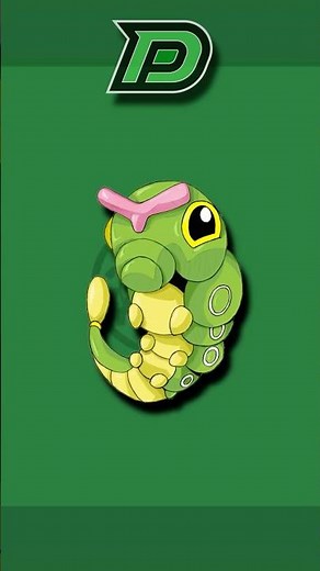 60 Seconds Or Less: Caterpie #0010 Pokémon Pokédex Series #pokedex #pokemon #caterpie #kanto #bug