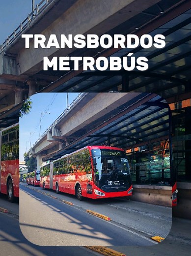 Moverte entre líneas es parte de la experiencia #Metrobús. ✨ El transbordo es fácil, sencillo y rápido. 🚍🔄 Aquí te explicamos como. 😉 #tips #informaciónparati #fyp