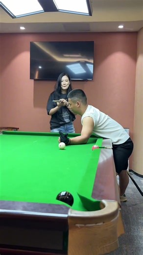 What are you doing, you big idiot? #This pool table can take down one person at a time.squeak