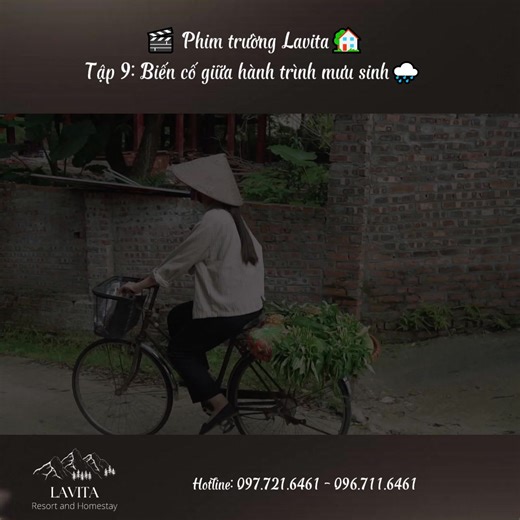 🎬 Phim trường Lavita: Biến cố giữa hành trình mưu sinh 🌧️🍃 Giữa nhịp sống mưu sinh quen thuộc, một biến cố bất ngờ khiến lòng chị Hiền rơi vào hoang mang. Những ai yêu thương cô đều thấp thỏm khi mất đi sự kết nối. #PhimTruongLavita #KhoanhKhac #LavitaResort #LavitaHoDongDo | Lavita Resort & Homestay Sóc Sơn