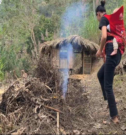 1M views · 10K reactions | Single Mother - Gardening with Children - The Suffering & Tiredness of Raising Children Alone #singlemother #singlemomlife #mycountrylife | Tasty Life | Facebook