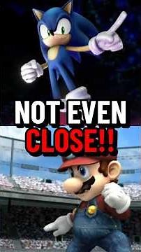 Why Mario VS Sonic ISN'T EVEN CLOSE!!