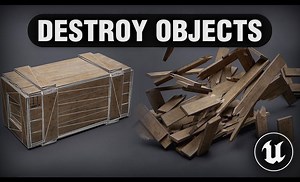 如何在虚幻引擎 5 中摧毁物体 | 混沌物理 | UE5.4 教程