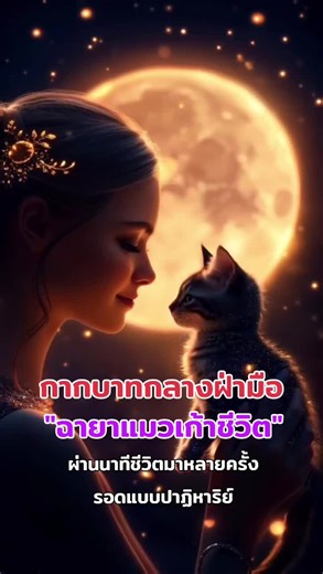 #ฉายาแมว9ชีวิต#ผู้ที่มีกากบาทกำลังฝ่ามือ