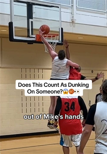 Does This Count As Dunking On Someone?