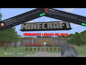 Minecraft java convertido a legacy con el modpack Re-Console