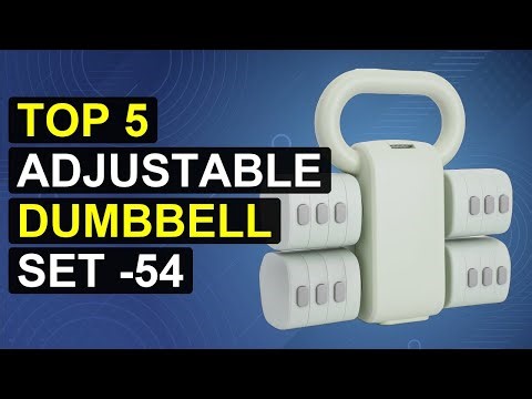 Top 5 Adjustable Dumbbell Set -54 | 54 Lb Adjustable Dumbbell Combo