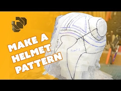 How to Make a Helmet Pattern - Prop: Shop