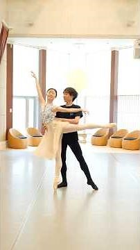 ”眠れる森の美女”リハーサル【白井成奈＆飯田嵐】 #ballet #dance #dysney #documentary