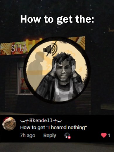 How to get the I heard nothing badge in scary shawarma kiosk. @hkendell #scaryshawarmakiosk #badges #tutorial #robloxgame #fyp #roblox #horrogame