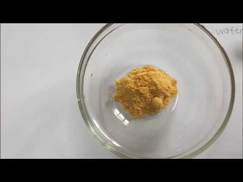 soy lecithin powder in water