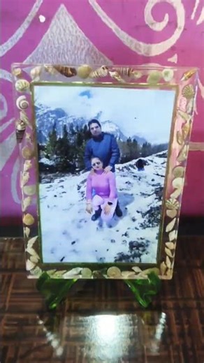 She didn't know I made her a resin frame 😭 #handmade #diy #emotional
