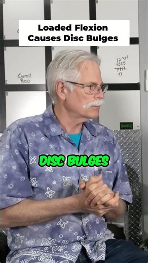 Loaded flexion and disc bulges #backpain #backpainrelief #spinehealth #spinehealth