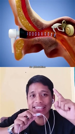 Dengerin musik pake headset #shorts