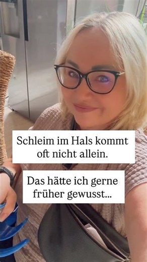 Schleim im Hals kommt oft nicht allein