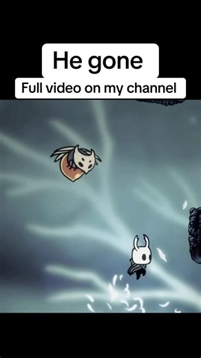 He gone #hollowknight #hollowknightsilksong #gaming #shorts