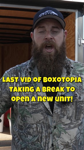 Last video in the Boxotopia storage locker series—well, for a couple of videos at least. Before it drops, here’s a sneak peek at what’s left inside. Comment “WIN” or “BUST” before the full video goes live tonight at 7pm on BTM👀 | The Bearded Thrift Machine
