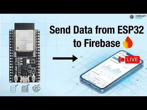ESP32 Firebase Web App Tutorial | Build a Live IoT Web App in 5 Minutes! #iot #esp32