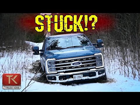 Taking the Ford F-250 Tremor in DEEP! Can it Push Through the Mud, Water & Ice?