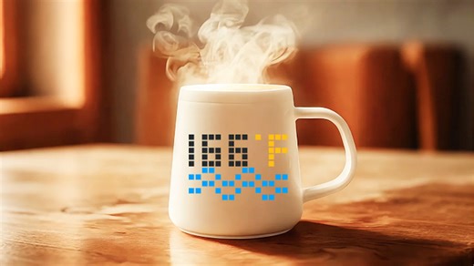 PixelMug P1 Coffee Mug With Built-in Pixel Art Screen is fun