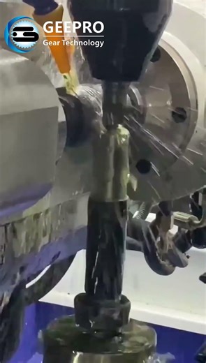 GEEPRO Machinery-- vertical cnc gear hobbing machines with dia 200mm #cnc #hobbing