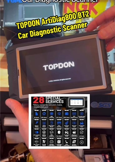 TOPDON ArtiDiag800 BT2 Car Diagnostic Scanner Review
