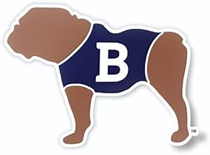 Butler University Stickers Blue The Bulldog Live Mascot Heavy-Duty Waterproof Decal for Cars, Windows, Laptops, or Water Bottles
