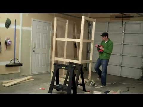 How to Build a Garage Cabinet in Under 2 Minutes