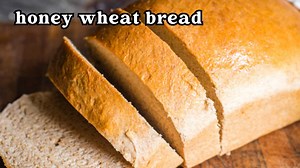 Soft Homemade Honey Wheat Bread, Perfect for Slicing