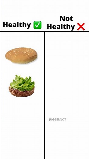 meme | healthy vs not healthy #memes #funnymemes