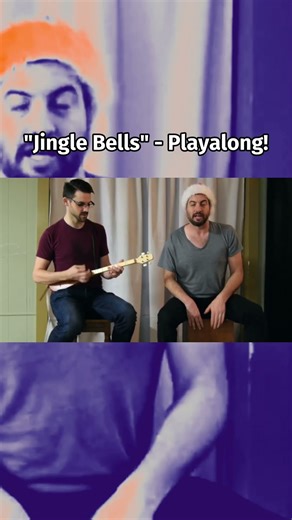 Jingle Bells on Dulcimer Guitar (Trying to Keep Up With a Hand Drum 😅) #dulcimer #christmasmusic