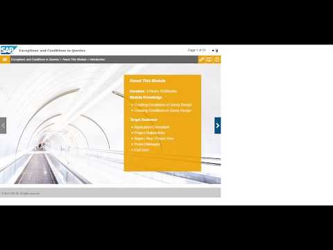 SAP BW Exceptions and Conditions in BEx Queries